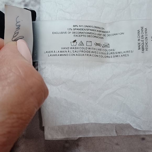 Leilani One-Shoulder Black One-Piece‎ Swimsuit – Size 10 NWOT - Picture 6 of 15